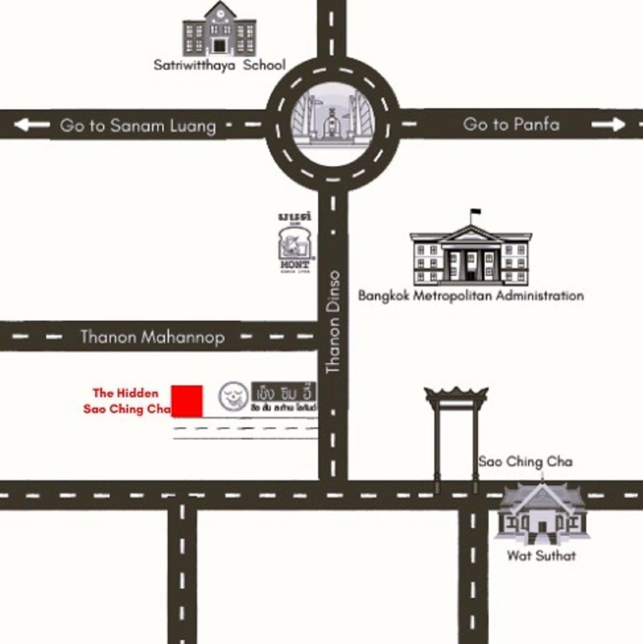 Go Inn Sao Chingcha - โกอินน์ เสาชิงช้า Bangkok Zewnętrze zdjęcie